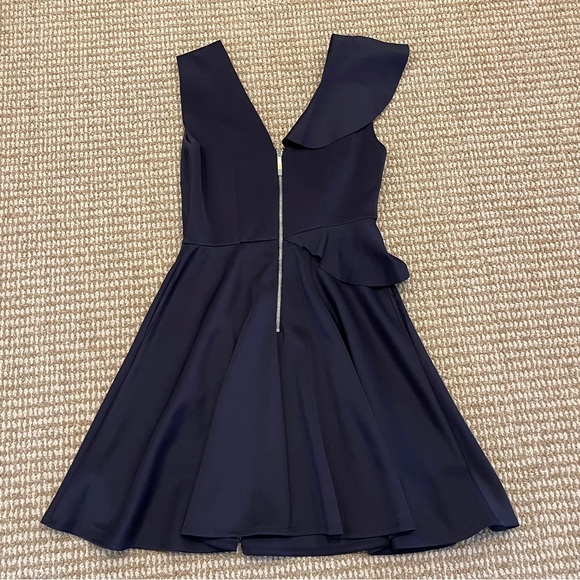 Ted Baker London Lantaa Ruffle Detail Skater Dress 1 Small - Picture 8 of 8